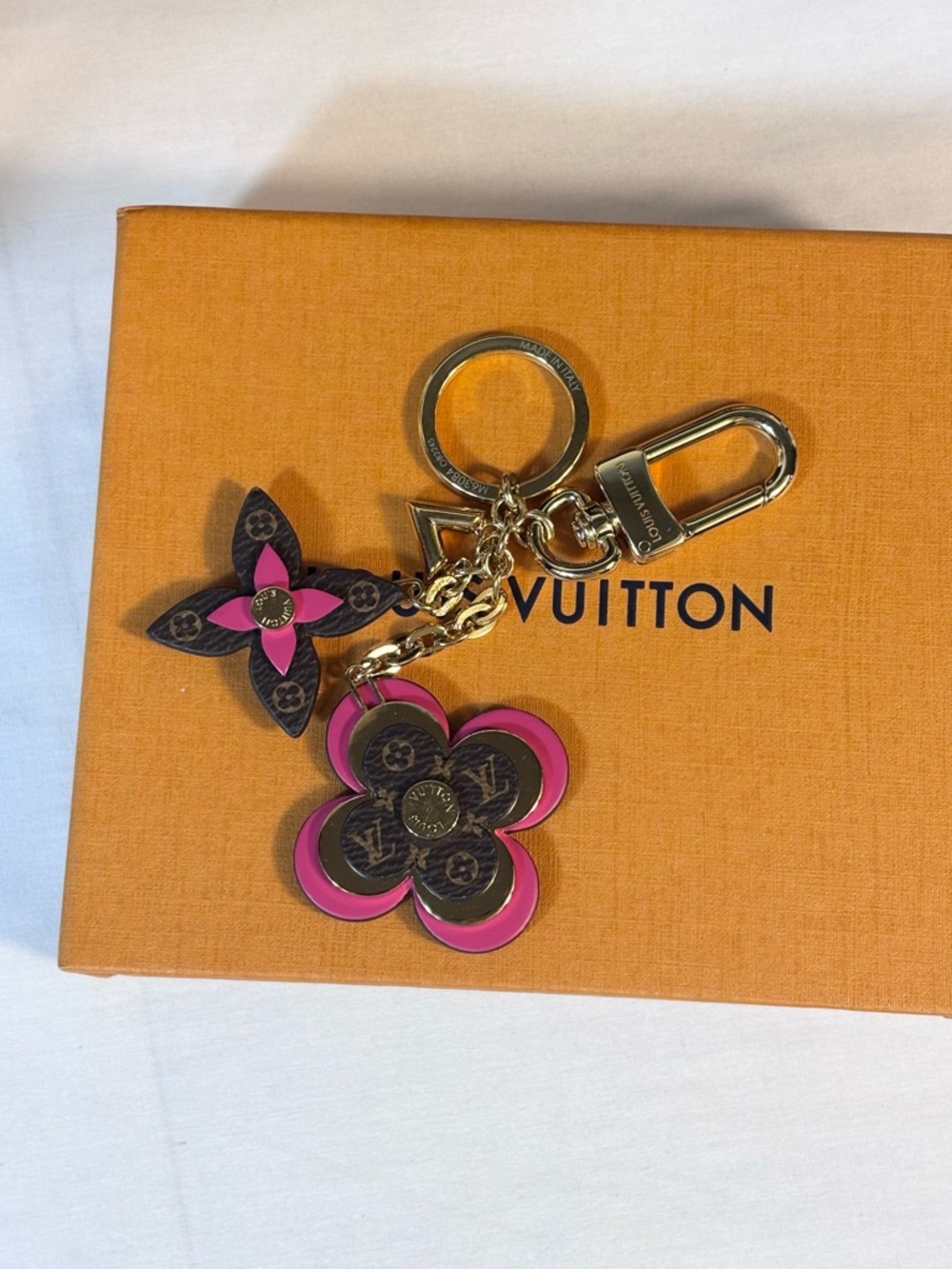 Louis Vuitton Blooming Flowers Bag Charm Key Holder